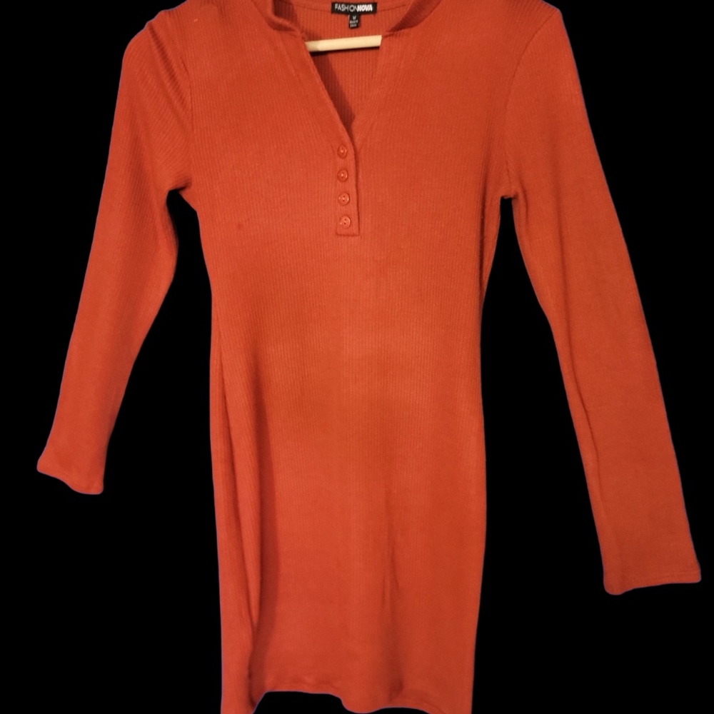 RUST Mini Dress